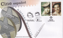 España Nº 5095 Al 5096 En Sobre Prier Dia - Briefe U. Dokumente