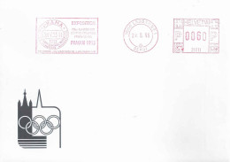 Sonderbrief  "Exposition Prague 1925 - Anniversaire Congrès Olympique"     1995 - Briefe U. Dokumente