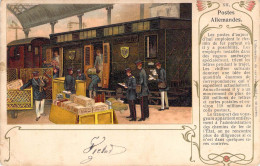 Allemagne - Postes Allemandes - Illustration Du Service Postal En 12 Cartes - Colorisé - Carte Postale Ancienne - Köln