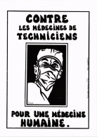 CPA AK LARDIE Caricature - Contre Les Médecins De Techniciens (304283) - Lardie