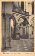 BELGIQUE - TOURNAI - Cathédrale Grand Jubé Du Fond - Carte Postale Ancienne - Doornik