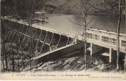 CPA DUCEY - Usine Hydro-Electrique - Le Barrage En Ciment Arme (128119) - Ducey