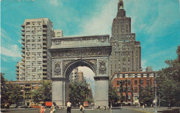 ETATS-UNIS - New York City - Washington Arch In Washington Square Park - Carte Postale Ancienne - Places & Squares
