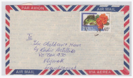 Antigua Und Barbuda (004795) Brief, Air Mail, Gelaufen Nach Radio Antillies - Other & Unclassified