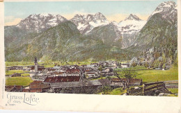 Autriche - Gruss Dus Lofer - Salutations De Lofer - Colorisé - Montagne - Het Meuleken - Carte Postale Ancienne - Lofer