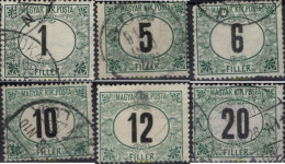 702103 MNH HUNGRIA 1909 SELLOS DE TASAS - Unused Stamps