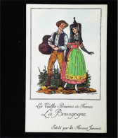 ► CPA Illustrateur Jean DROIT - LA BOURGOGNE  -  Farines Jammet - Les Vieilles Provinces De France - Droit