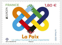 France 2023 Europa CEPT Peace Stamp Mint - 2023