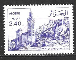 ALGERIE. N°760 Oblitéré De 1982. Mosquée. - Moskeeën En Synagogen