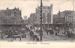 Afrique Du Sud - Market Square - Johannesburg - Animé - Attelage - Carte Postale Ancienne - South Africa