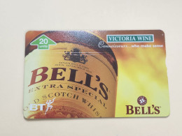 United Kingdom-(BTA146)-VICTORIA VINE-BELL'S-(239)(20units)(620A00545)price Cataloge15.00£-mint+1card Prepiad Free - BT Emissions Publicitaires