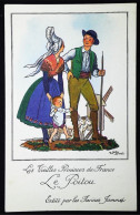 ► CPA Illustrateur Jean DROIT - Le POITOU -  Farines Jammet - Les Vieilles Provinces De France - Droit