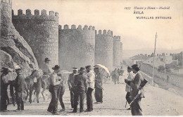 Espagne - Avila - Murallas Antiguas - Hauser Y Menet - Animé  - Carte Postale Ancienne - Ávila