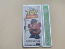 United Kingdom-(BTA148)Disney's Toy-1potato Head-(245)(20units)(662B96531)-price Cataloge 3.00£-used+1card Prepiad Free - BT Publicitaire Uitgaven