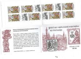 Czech Republic - 700 Years King's Mining In Kutna Hora, Booklet ( BKL ) With MNH Stamps With Cupons - Autres & Non Classés