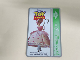 United Kingdom-(BTA152)Disney's Toy-5 BO-BEEP-(260)(20units)(622L54687)price Cataloge 8.00£ Mint+1card Prepiad Free - BT Edición Publicitaria