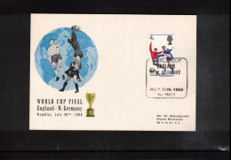 Great Britain 1966 World Football Cup England  - World Cup Final Match England - Germany Interesting Cover - 1966 – Inghilterra
