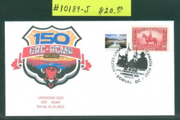 Police; GRC / RCMP; 150 Ans / Years; Oblitération Spéciale Cancel Enveloppe Souvenir (10189-J) - Storia Postale