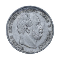 Allemagne-Royaume De Prusse Wilhelm 5 Mark 1875 Berlin - 2, 3 & 5 Mark Argent