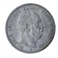 Allemagne-Royaume De Prusse Wilhelm 5 Mark 1875 Hanovre - 2, 3 & 5 Mark Silver