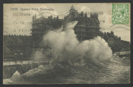 EASTBOURNE - Queen's Hotel - Valenine's Series - Postcard (see Sales Conditions) 08296 - Eastbourne