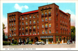 Idaho Idaho Falls Hotel Bonneville Curteich - Idaho Falls