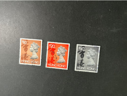 (stamp 16-5-2023) 3 Used Stamps (Hong Kong) $ 10 - $ 20 - $ 50 - Oblitérés