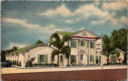 Florida St Petersburg Monticello Motor Inn 1953 Curteich - St Petersburg