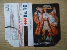 BOLIVIA   USED CARDS   LOCAL COSTUMES - Bolivie