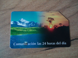 BOLIVIA  USED CARDS OPTICAL  MONUMENTS LANDSCAPES - Bolivia