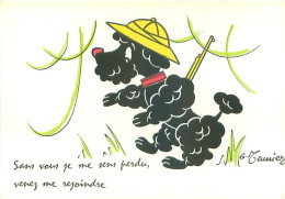 Illustrateur G Meunier  - Humour Chien Noir  U 49 - Meunier, G.