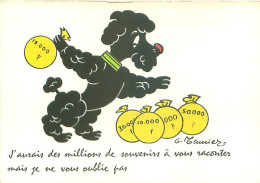 Illustrateur G Meunier  - Humour Chien Noir  U 49 - Meunier, G.
