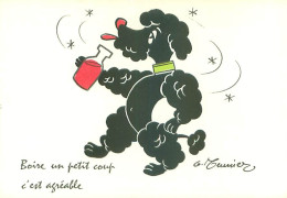 Illustrateur G Meunier  - Humour Chien Noir  U 50 - Meunier, G.