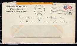 Brief Van Nova MSC 220 Naar Annandale - Storia Postale