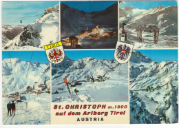 St. Christoph M 1800 Auf Dem Arlberg, Tirol - (Österreich, Austria) -Ski, Ski-lift, Luftseilbahn/Cable-car/Gondel - Landeck