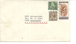 India > 1947-49 Dominion Brief Met 3 Postzegels  (10828) - Briefe U. Dokumente