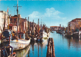 CHIOGGIA- ST DOMINIC CHANNEL, SHIPS - Chioggia