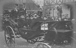 EDOUARD VII - A PARIS- 10 CARTES PHOTO MAI 1903 - Familles Royales