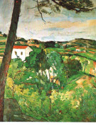 CPM - Oeuvre Paul CEZANNE - "Paysage Au Toit Rouge Ou Le Pin à L'ESTAQUE" … - L'Estaque