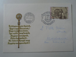 ZA443.32  Hungary  - FDC -  Cover    1992 / Cardinal Jozsef Mindszenty,  Mi 4189 - Lettres & Documents