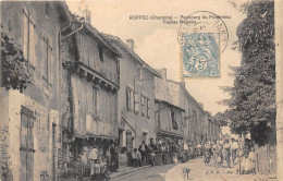 16-RUFFEC- FAUBOURG DU PONTEREAU VIEILLES MAISONS - Ruffec