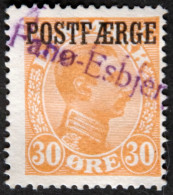 Denmark 1922  Parcel Post (POSTFÆRGE).   Minr.6 (O )  ( Lot  E 2044) - Postpaketten