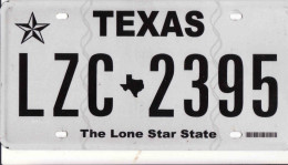 Plaque D' Immatriculation USA - State Texas, USA License Plate - State Texas, 30,5 X 15cm, Fine Condition - Placas De Matriculación