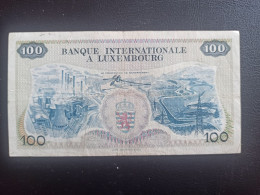 Luxembourg  Billet 100 Francs 1968 Tbe - Luxemburgo