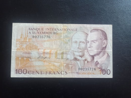 Luxembourg  Billet 100 Francs 1981 Tbe - Luxemburgo