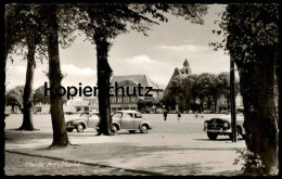 ALTE POSTKARTE HEIDE IN HOLSTEIN AM MARKT VW KÄFER Volkswagen Ansichtskarte Cpa Postcard AK - Heide