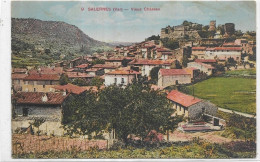 D 83. SALERNES.  VIEUX CHATEAU.  CARTE ECRITE - Salernes