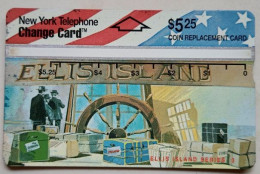 USA NYNEX $5.25 MINT Landis And Gyr "  Ellis Island " 302A - [1] Holographic Cards (Landis & Gyr)