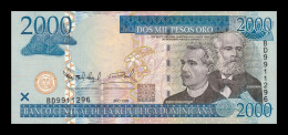 República Dominicana 2000 Pesos Oro 2006 Pick 181a Sc Unc - República Dominicana