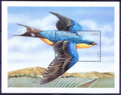 Burkina Faso 1998 MNH MS, Barn Swallow, Sea Birds - Swallows